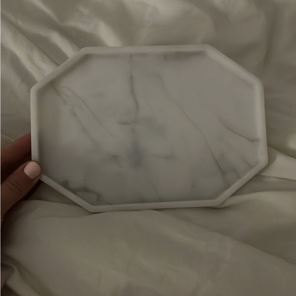 White Marble Dish